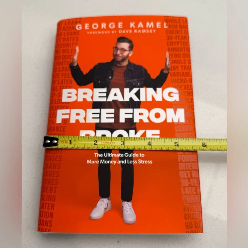 Signed Book 'Breaking Free From Broke' by George Kamel - Picture 8 of 8